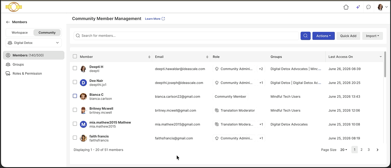 Campaign admin assign