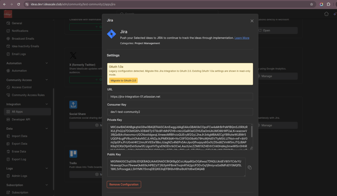 Migrate to Oauth 2.0