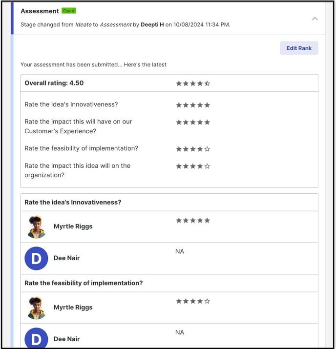assessed copy