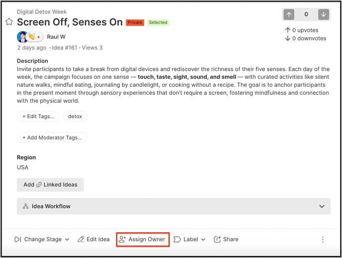 assign owner copy