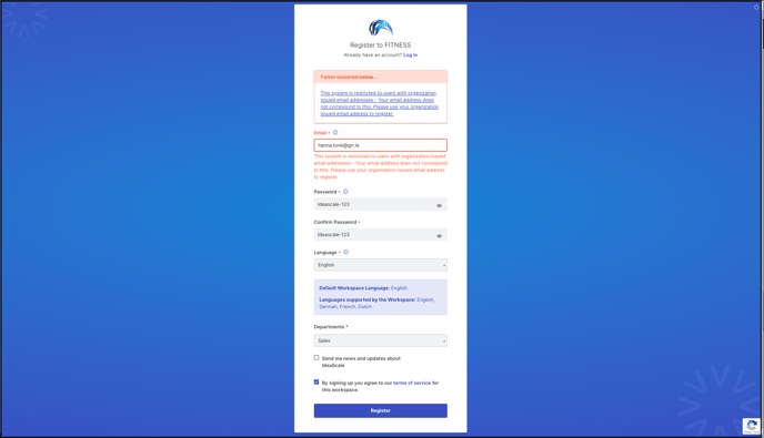 blocked domain