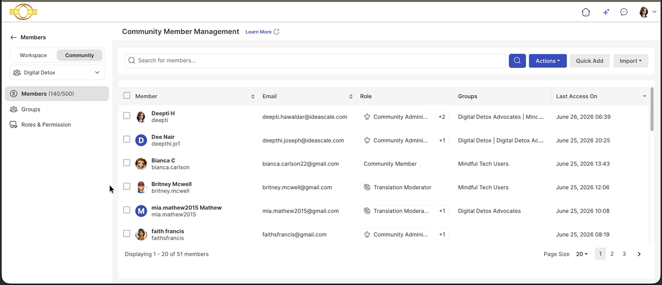 campaign group admin assign