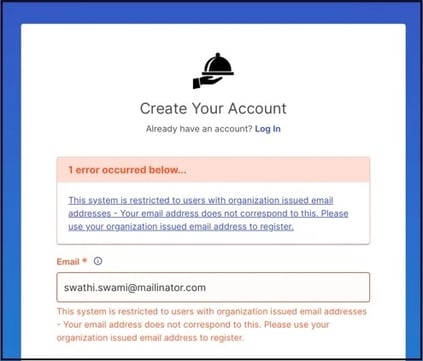 create account copy