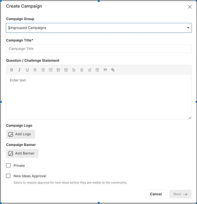 create campaign copy