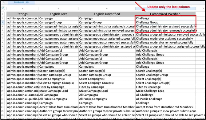 excel customize column copy