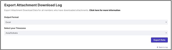 export attachment