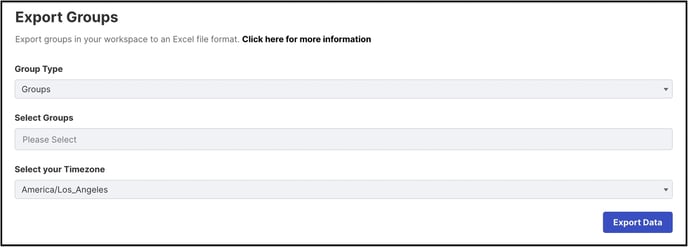 export groups copy