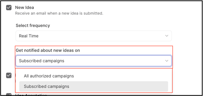 idea notification-dropdown