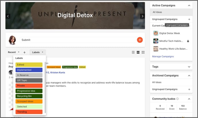 label dropdown copy