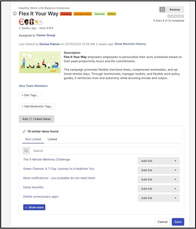 link idea detail copy