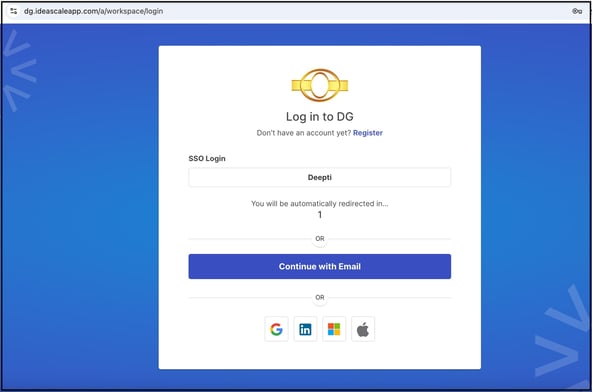 mixed sso login copy