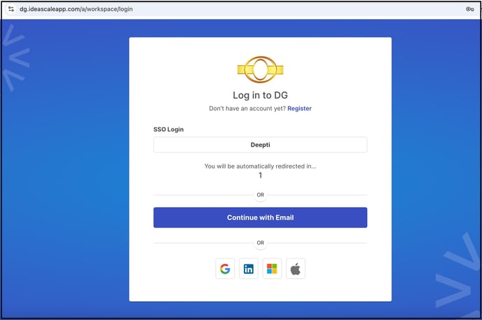 mixed sso login copy