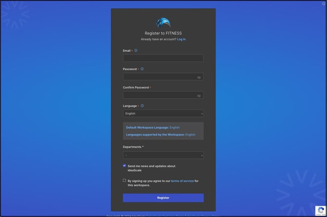 register dark mode copy