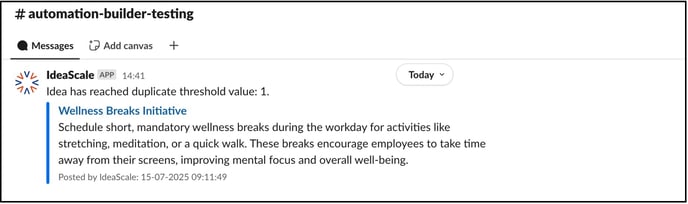 slack message copy