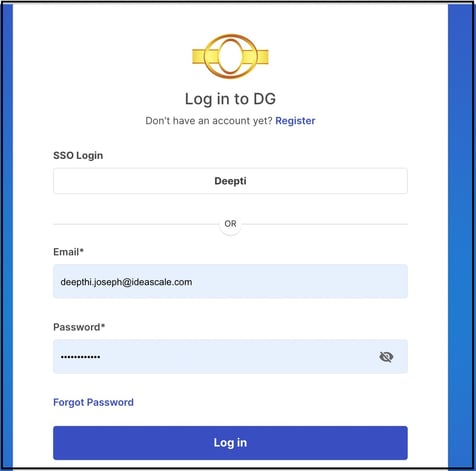 sso login email copy