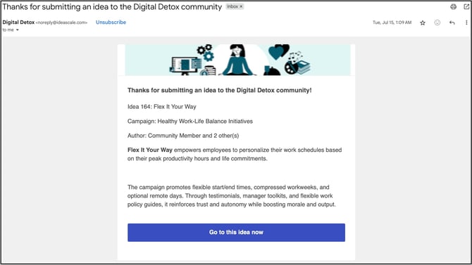 thank you email copy
