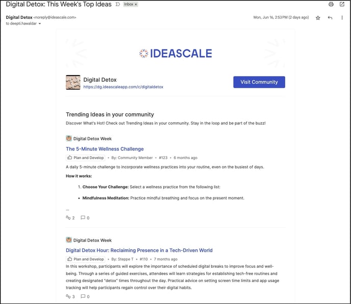top ideas email copy