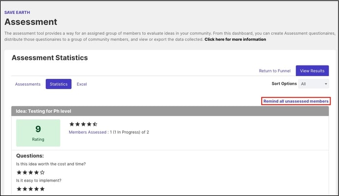 unassessed member copy