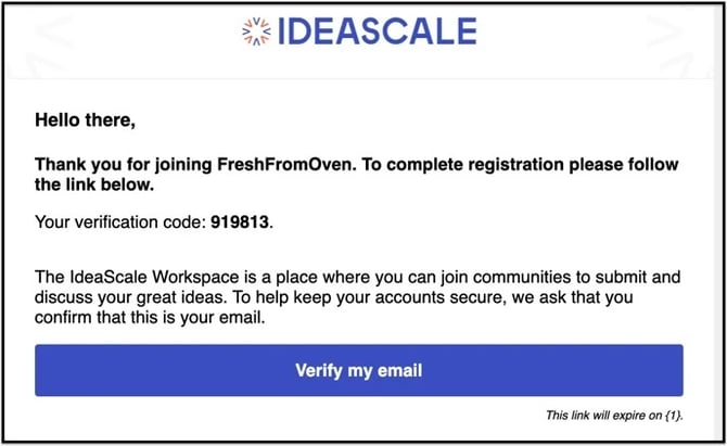 verification email copy
